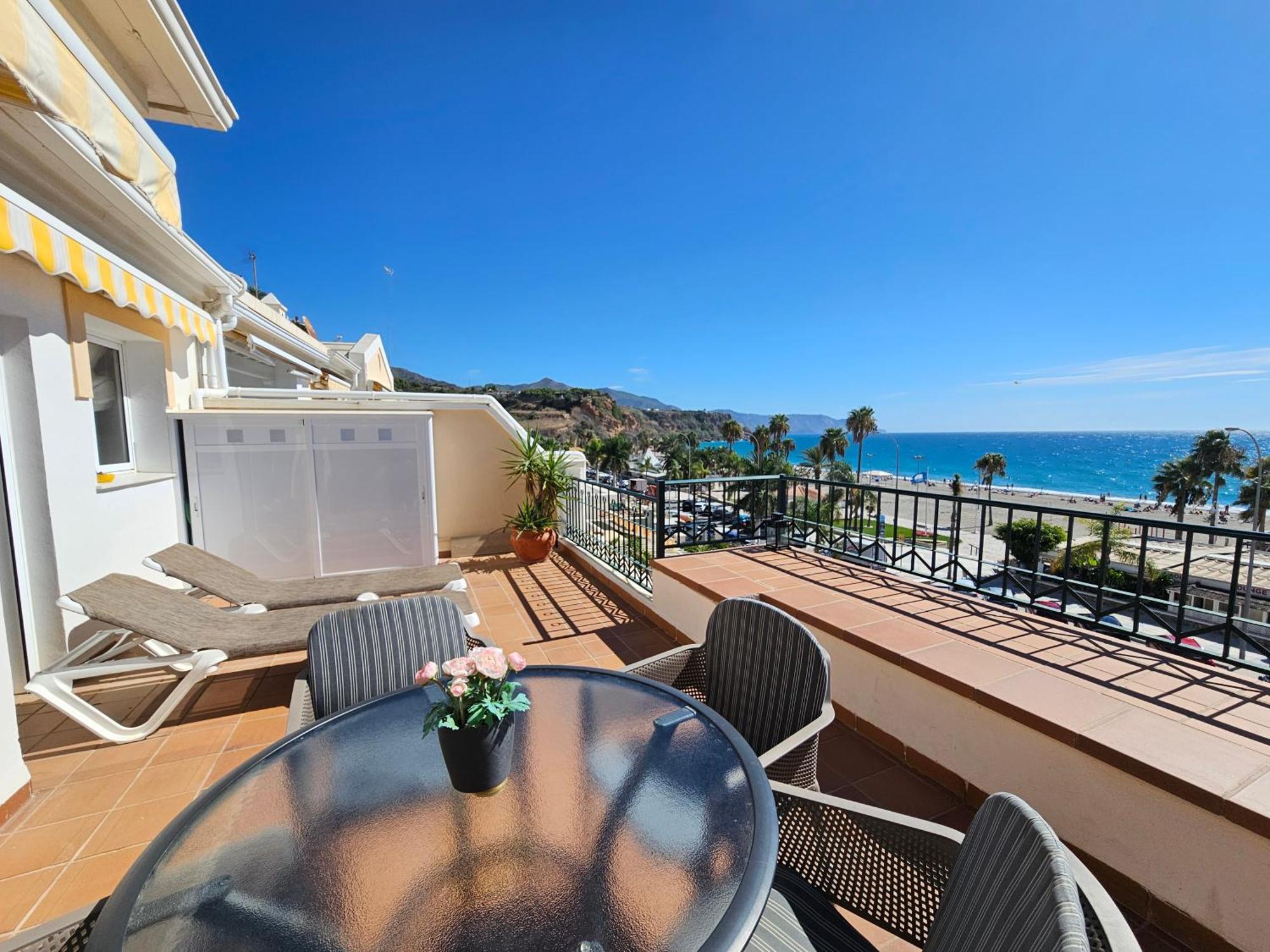 Edificio Sol Leilighet Nerja Eksteriør bilde